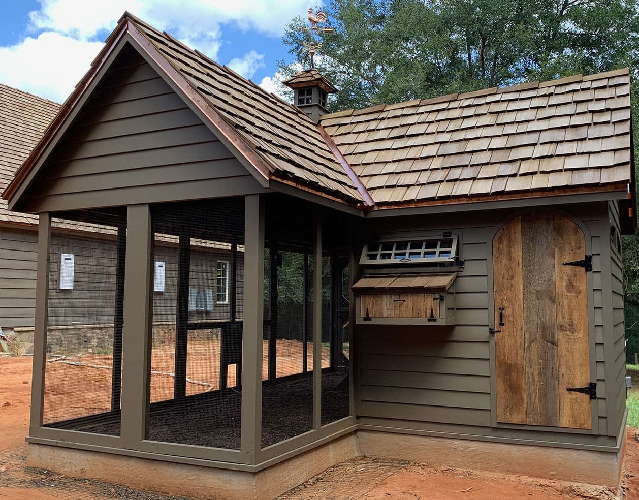 Handcrafted Chicken Coop